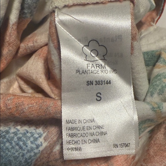 FARM Rio Pineapple Floral Print Spaghetti Strap Dress - Picture 5 of 5